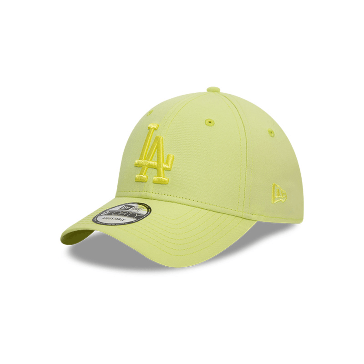 Gorra Los Angeles Dodgers League Essentials Collection 9FORTY Ajustable Verde Lima NEW ERA