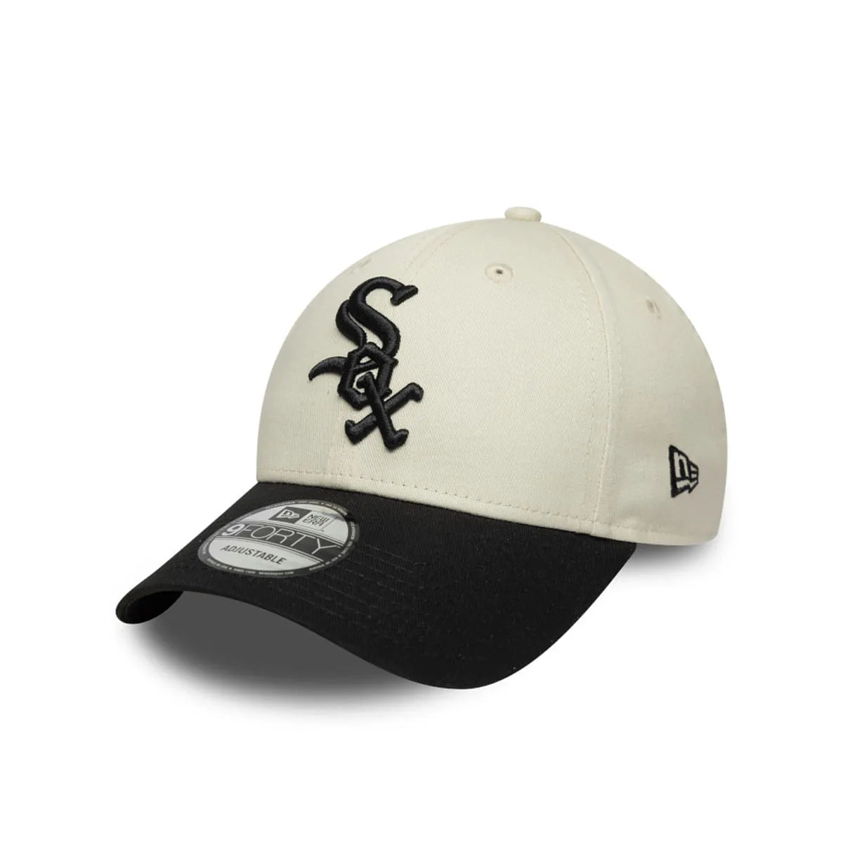 Gorra Chicago White Sox MLB Side Script 9FORTY Ajustable Beige Unisex New Era