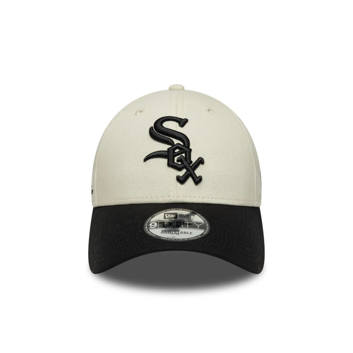 Gorra Chicago White Sox MLB Side Script 9FORTY Ajustable Beige Unisex New Era