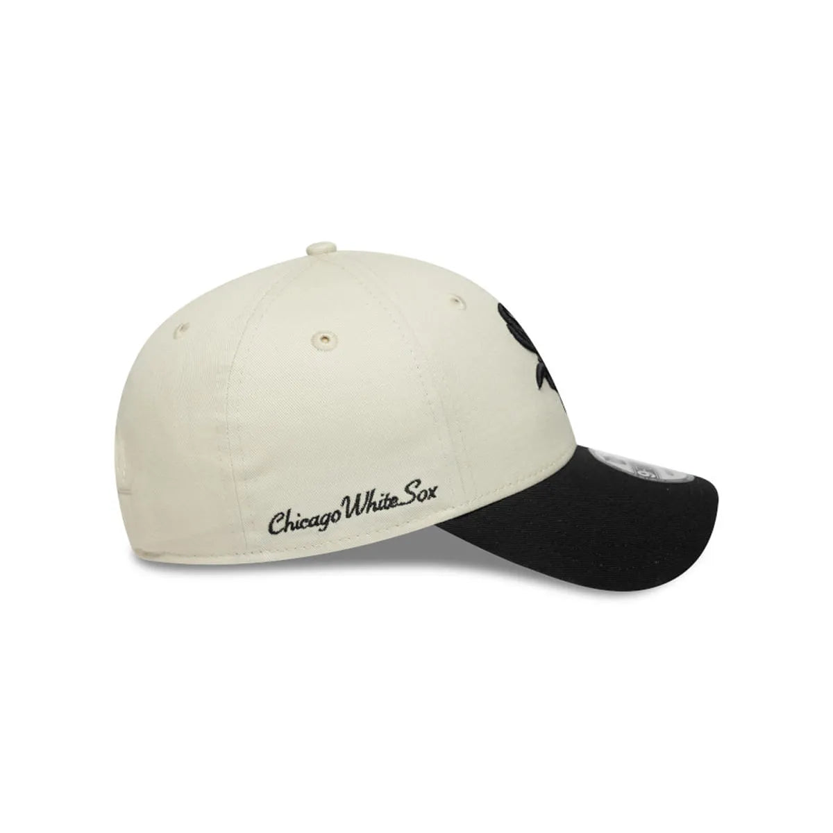 Gorra Chicago White Sox MLB Side Script 9FORTY Ajustable Beige Unisex New Era
