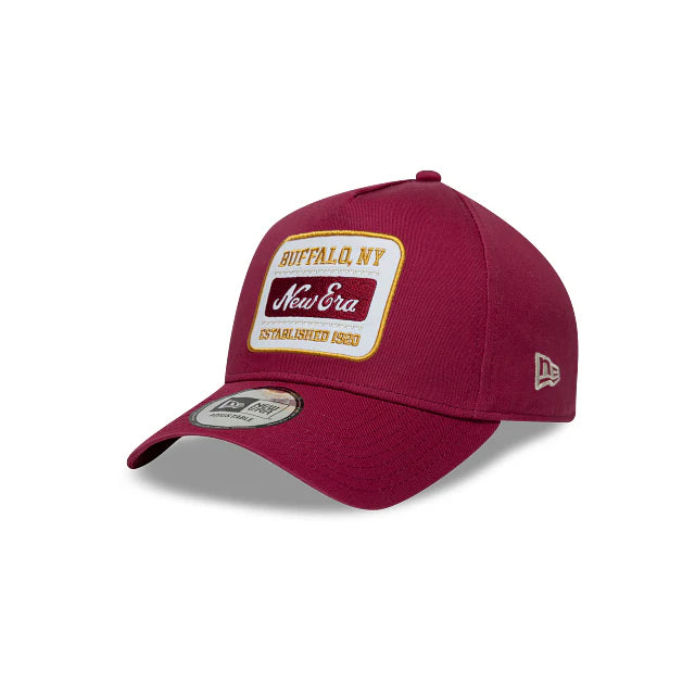 Gorra Washed Patch 9FORTY Ajustable Roja New Era