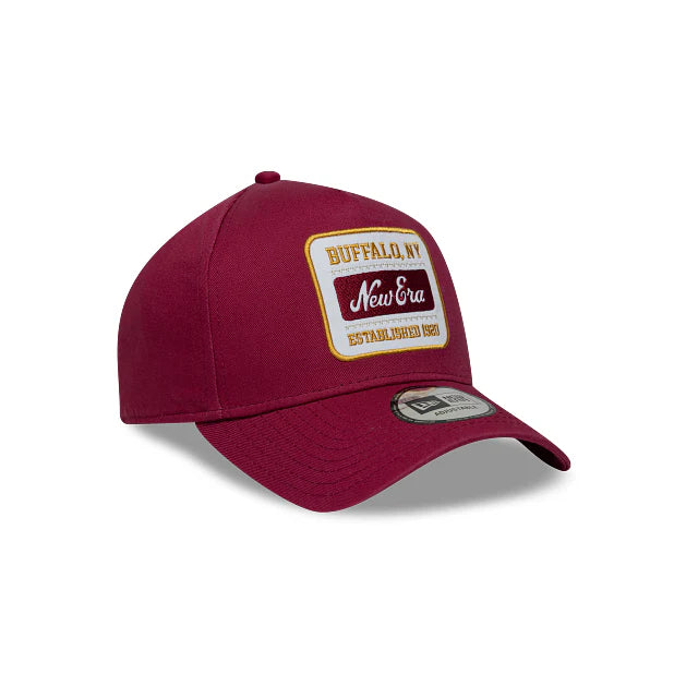 Gorra Washed Patch 9FORTY Ajustable Roja New Era