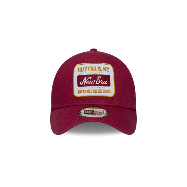 Gorra Washed Patch 9FORTY Ajustable Roja New Era