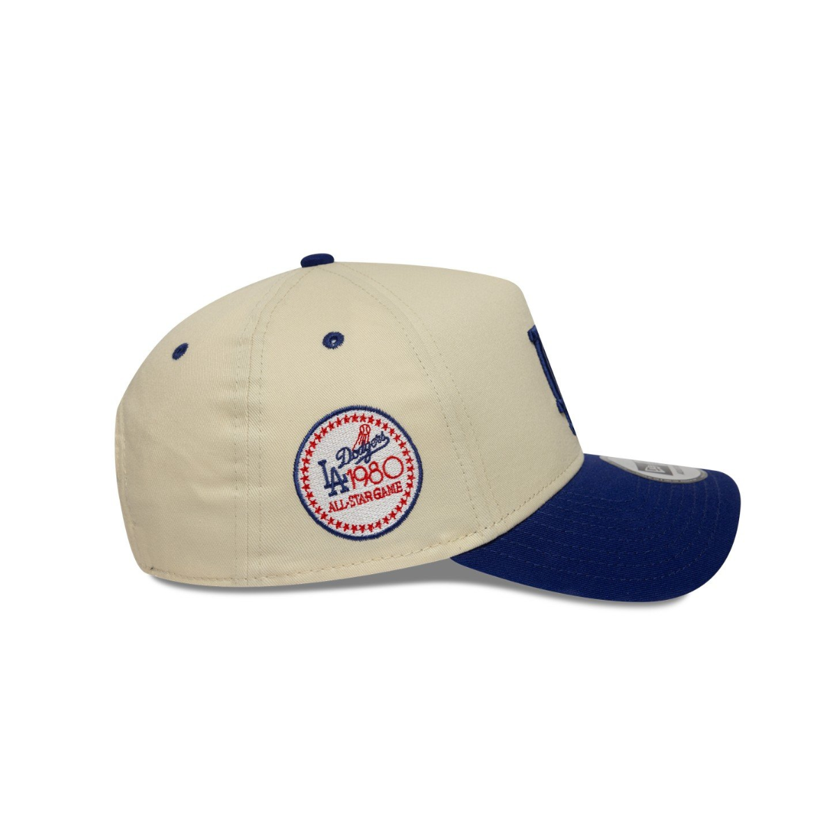 GORRA LOS ANGELES DODGERS MLB PATCH 9FORTY AJUSTABLE BEIGE NEW ERA