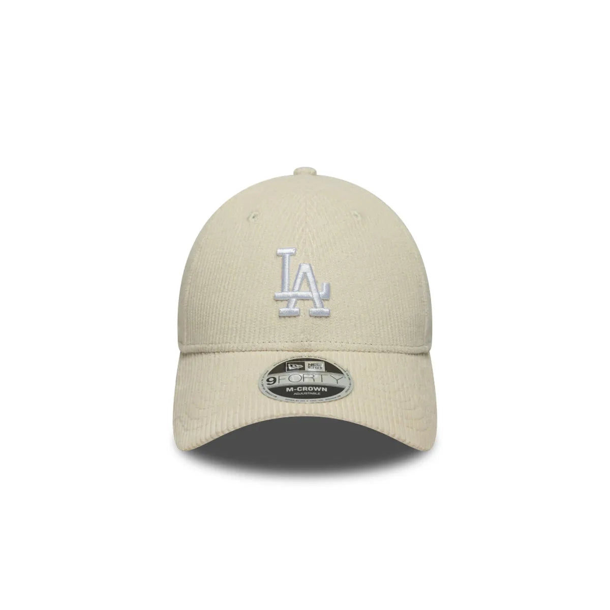 Gorra Los Angeles Dodgers MLB Cord 9FORTY Ajustable Beige New Era