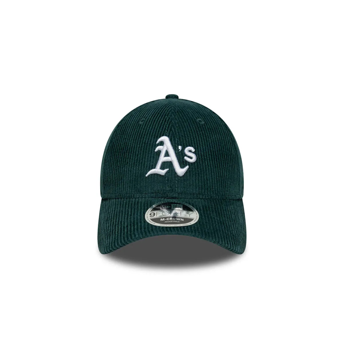 Gorra Oakland Athletics MLB Cord 9FORTY Ajustable Verde New Era