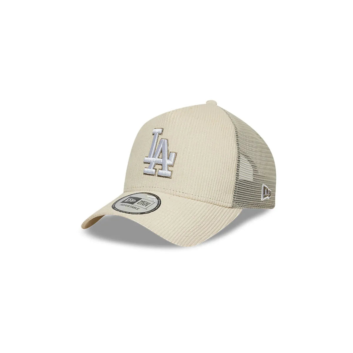 Gorra Los Angeles Dodgers MLB Cord 9FORTY Ajustable Beige New Era