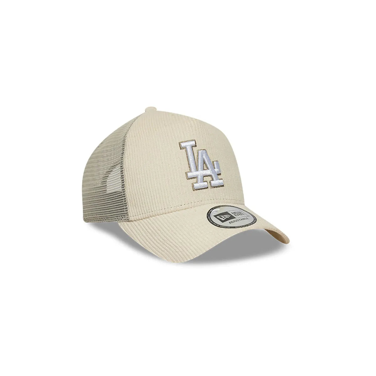 Gorra Los Angeles Dodgers MLB Cord 9FORTY Ajustable Beige New Era