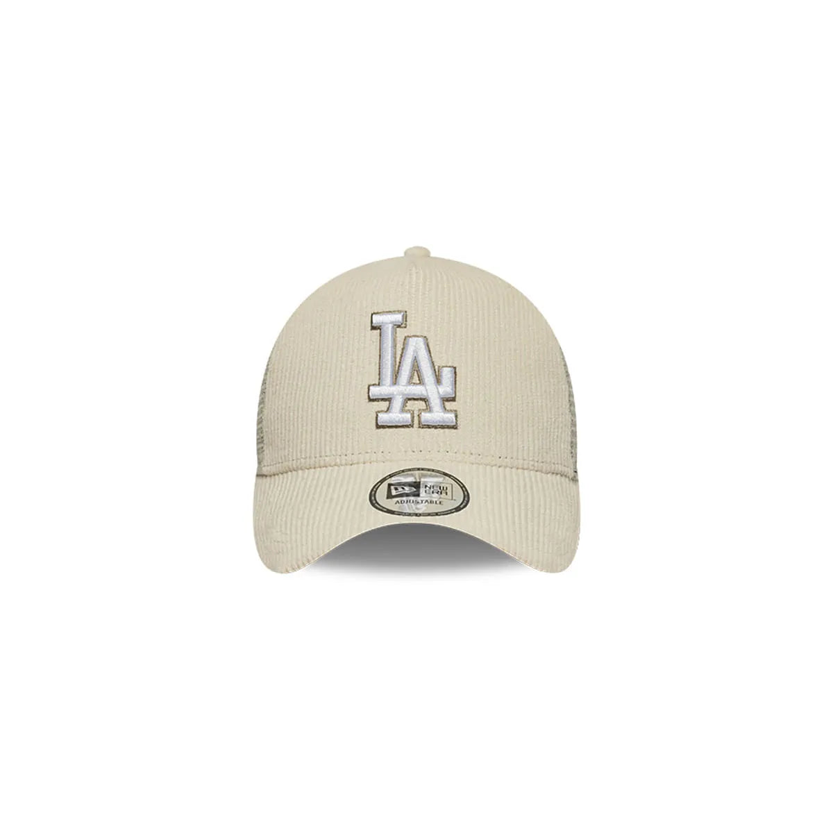 Gorra Los Angeles Dodgers MLB Cord 9FORTY Ajustable Beige New Era
