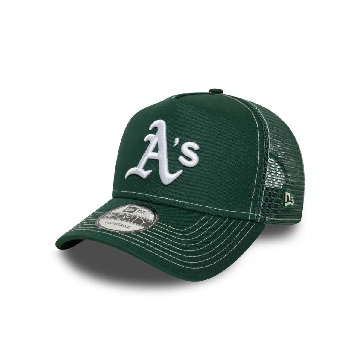 GORRA OAKLAND ATHLETICS MLB WS PATCH 9FORTY AJUSTABLE VERDE NEW ERA