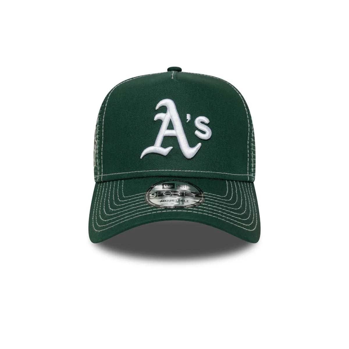 GORRA OAKLAND ATHLETICS MLB WS PATCH 9FORTY AJUSTABLE VERDE NEW ERA