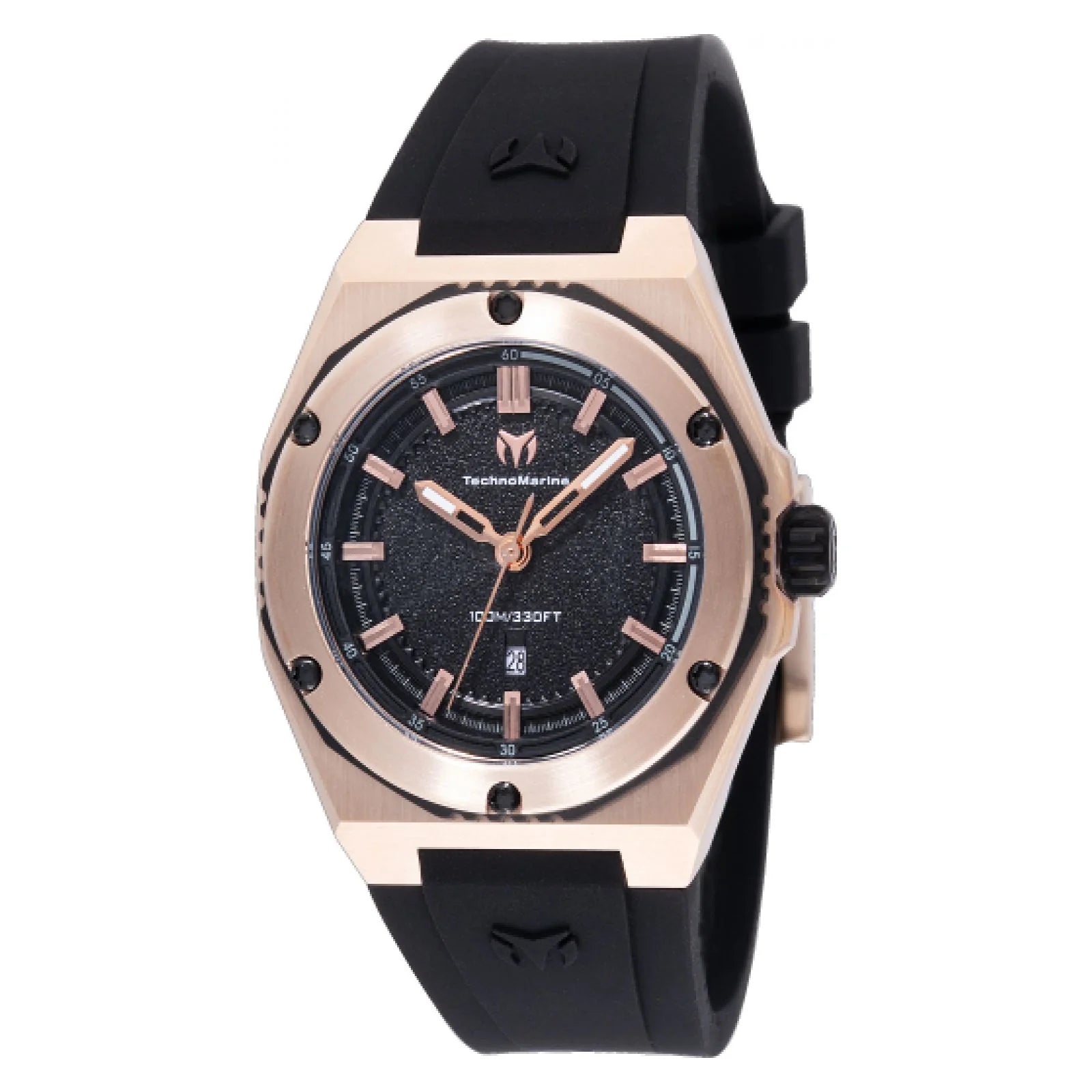 RELOJ TECHNOMARINE DEPORTIVO PARA DAMA CORAL-ORO-TM-416047