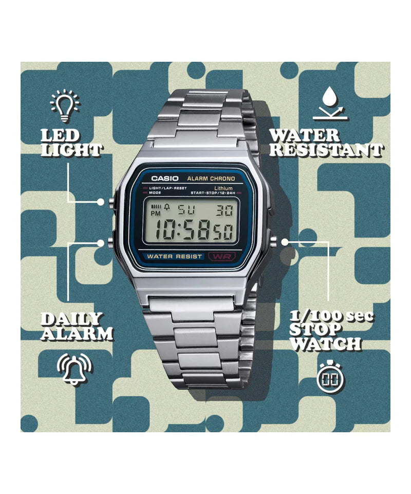 CASIO VINTAGE A158WA-1DF