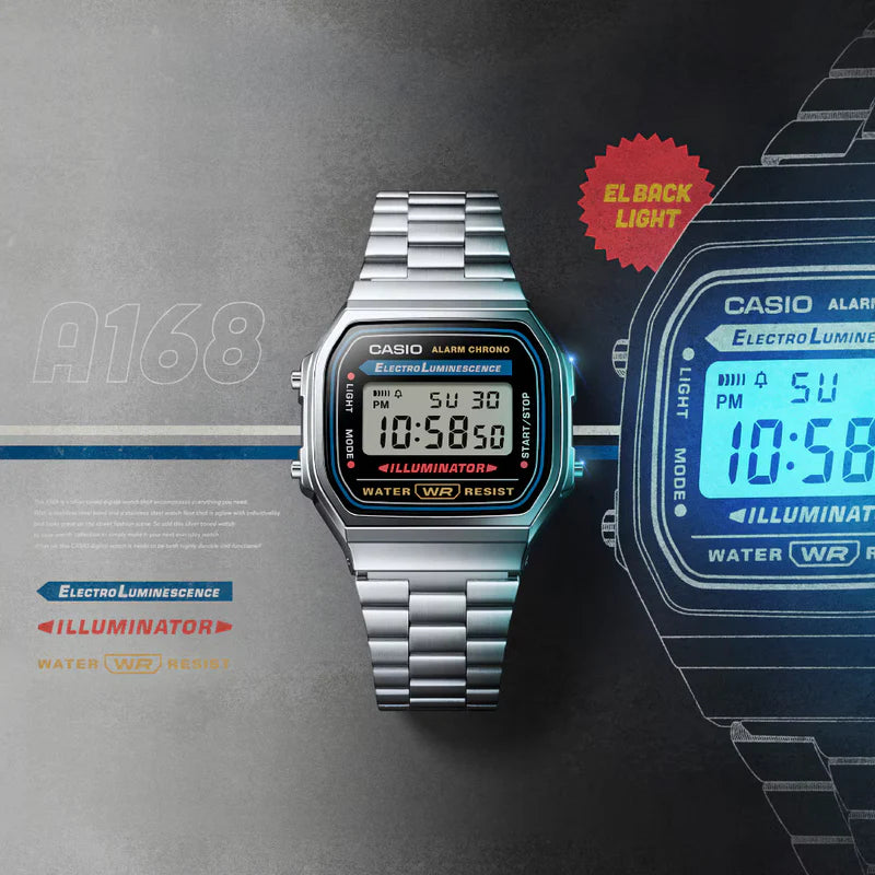 CASIO VINTAGE A168WA-1WDF