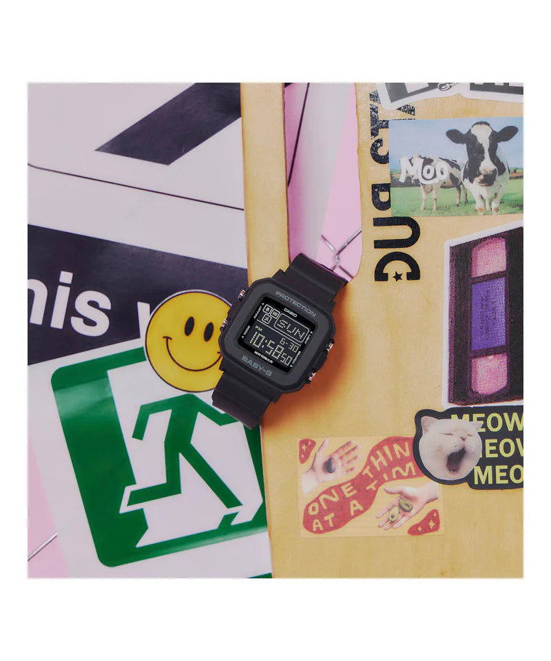 RELOJ DIGITAL BABY-G -NEGRO- BGD-10-1DR