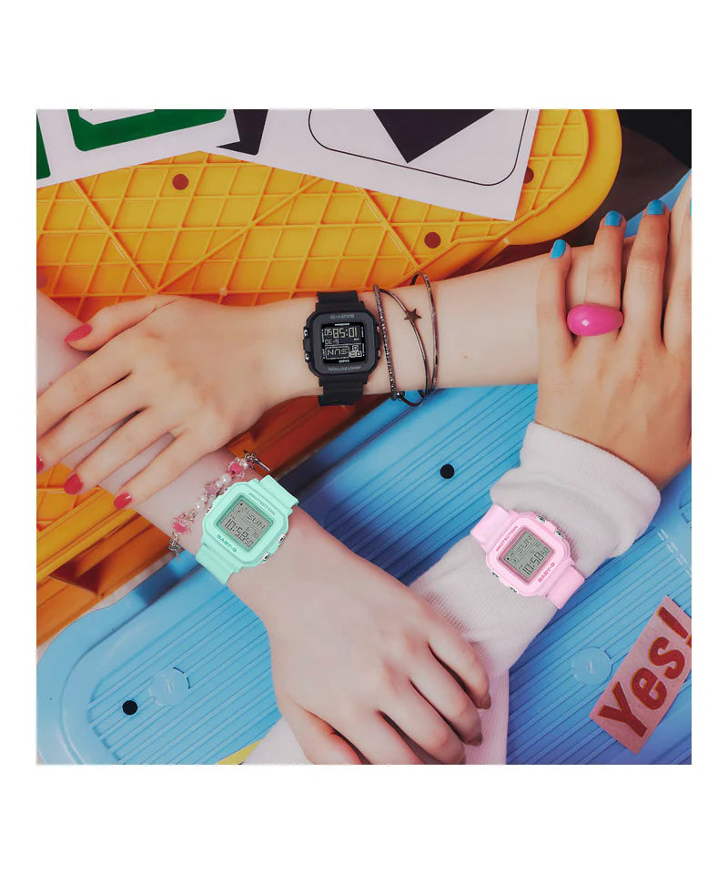 RELOJ DIGITAL BABY-G-ROSA- BGD-10L-4DR