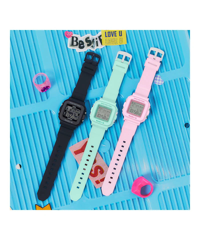 RELOJ DIGITAL BABY-G-ROSA- BGD-10L-4DR