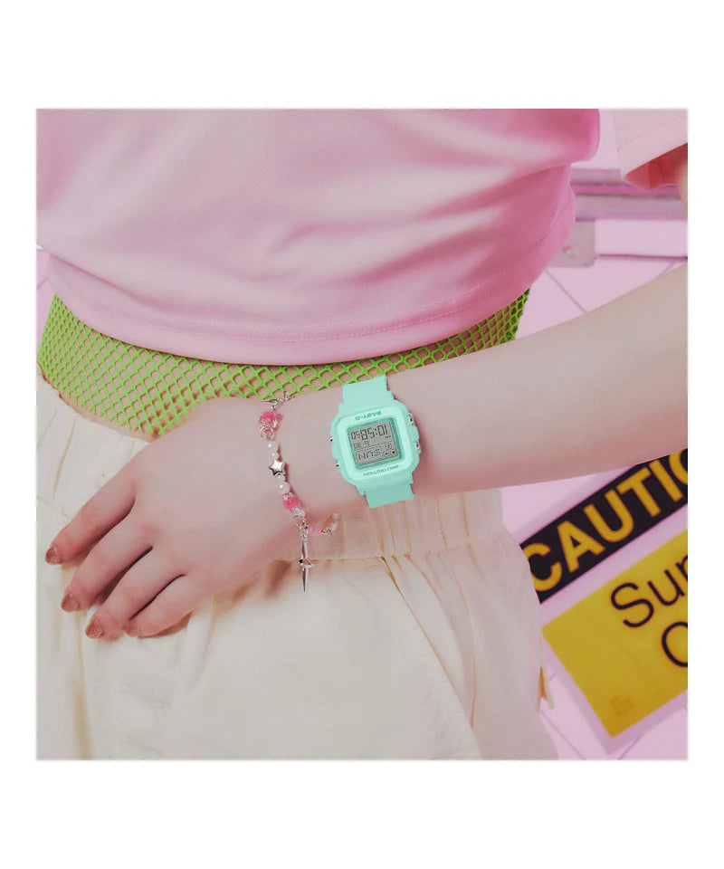 RELOJ DIGITAL BABY-G  -VERDE MENTA- BGD-10-3DR