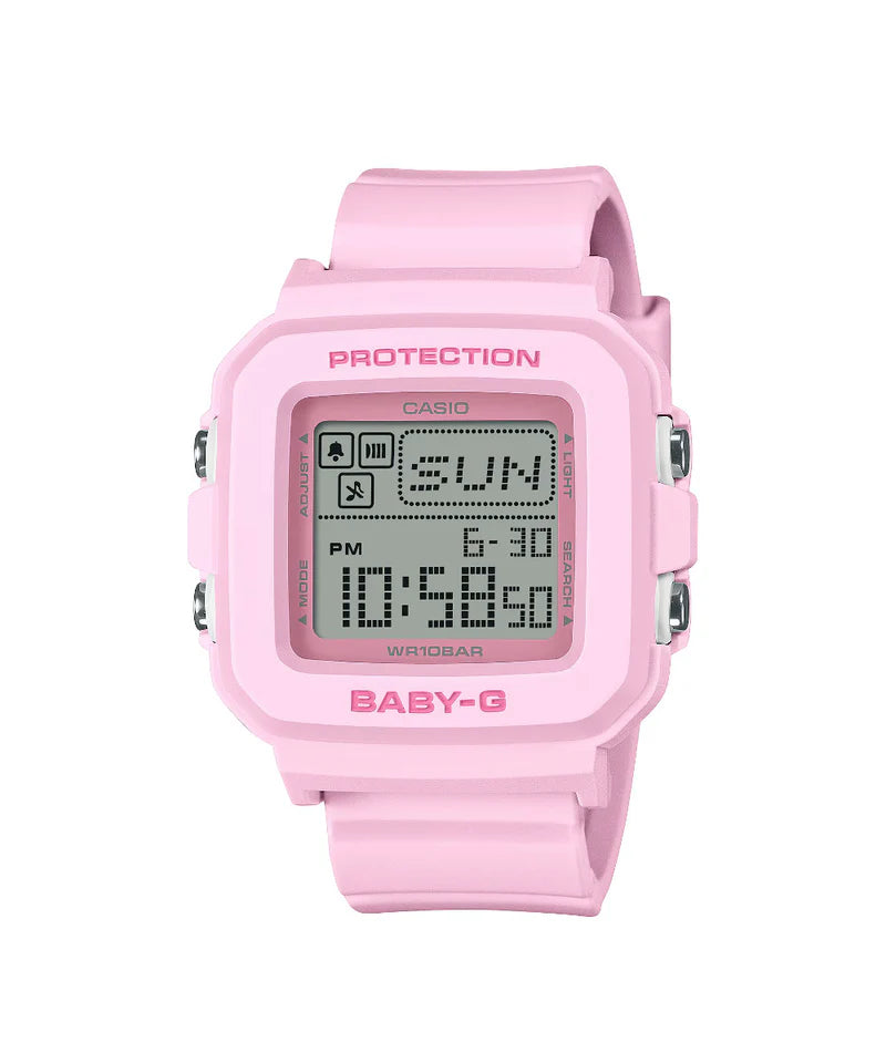 RELOJ DIGITAL BABY-G-ROSA- BGD-10L-4DR