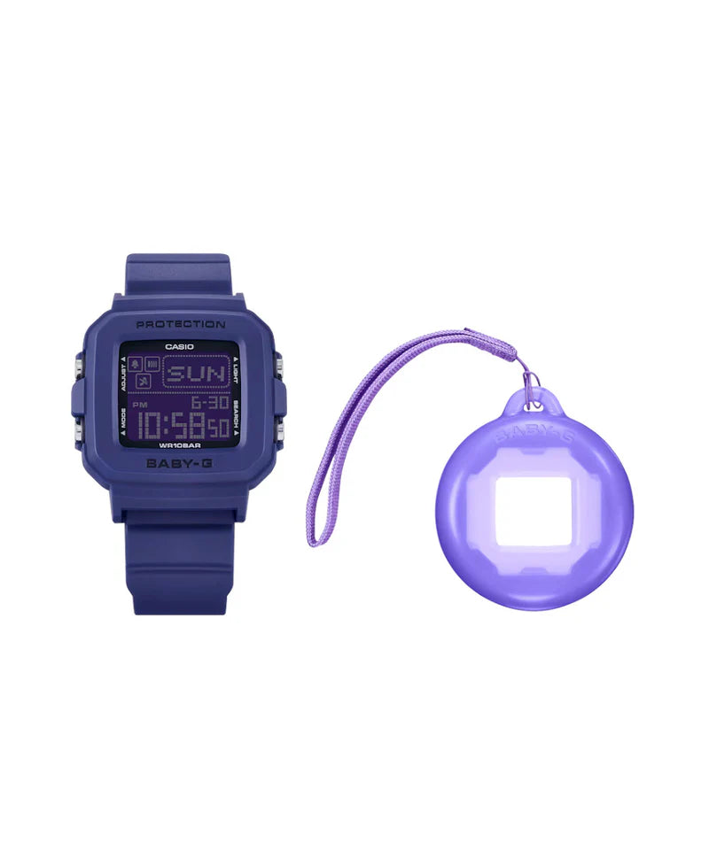 RELOJ DIGITAL BABY-G VIOLETA- BGD-10K-2DR