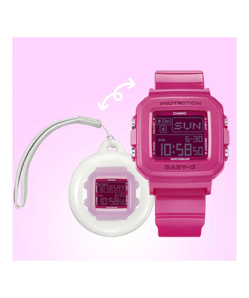 RELOJ DIGITAL BABY-G -ROSADO MAGENTA- BGD-10K-4DR