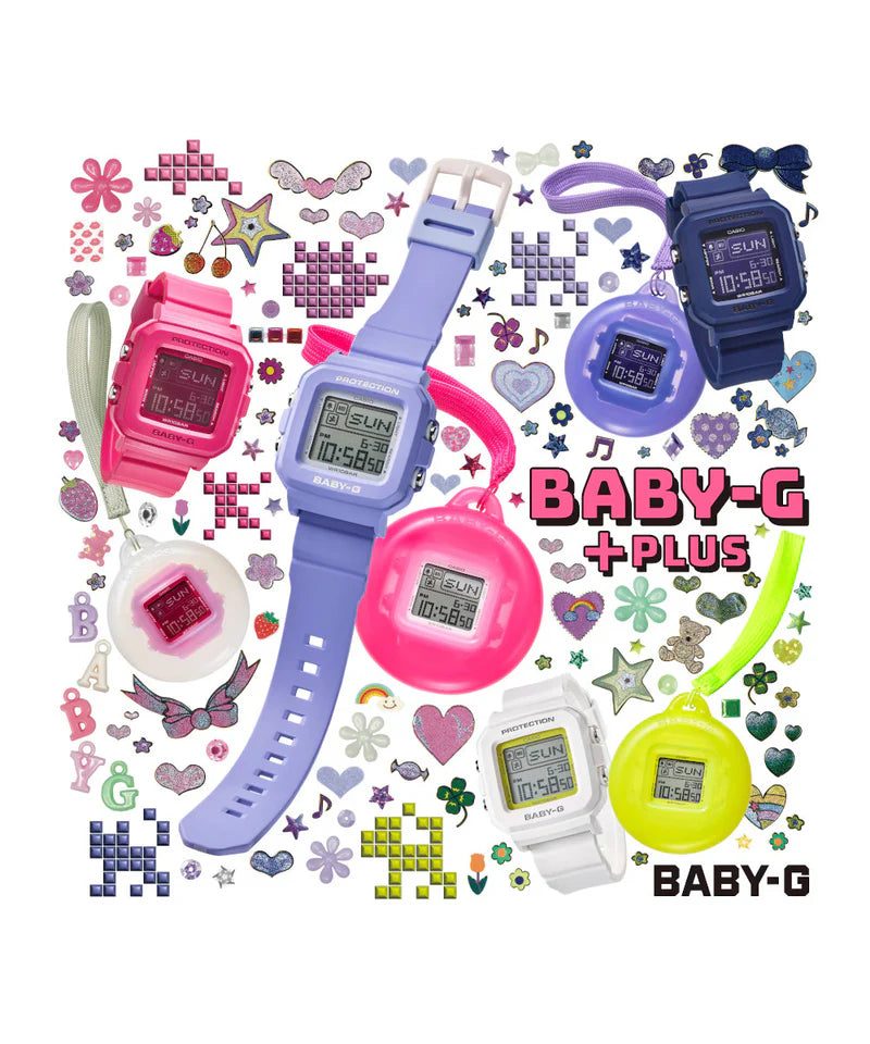 RELOJ DIGITAL BABY-G -ROSADO MAGENTA- BGD-10K-4DR