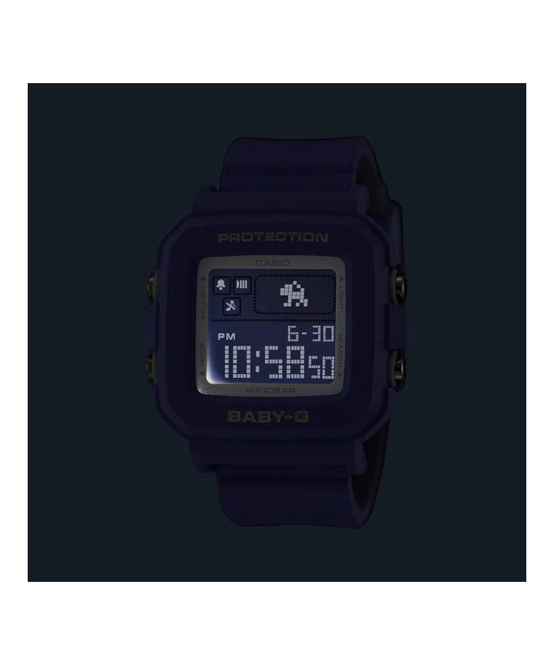RELOJ DIGITAL BABY-G LILA CLARO BGD-10K-6DR