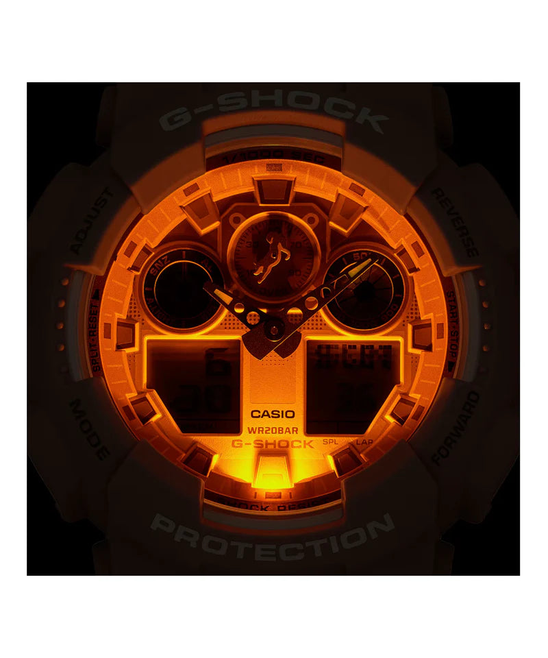 G-SHOCK ANALOGOS DIGITALES G GA-100SHB-5ADR