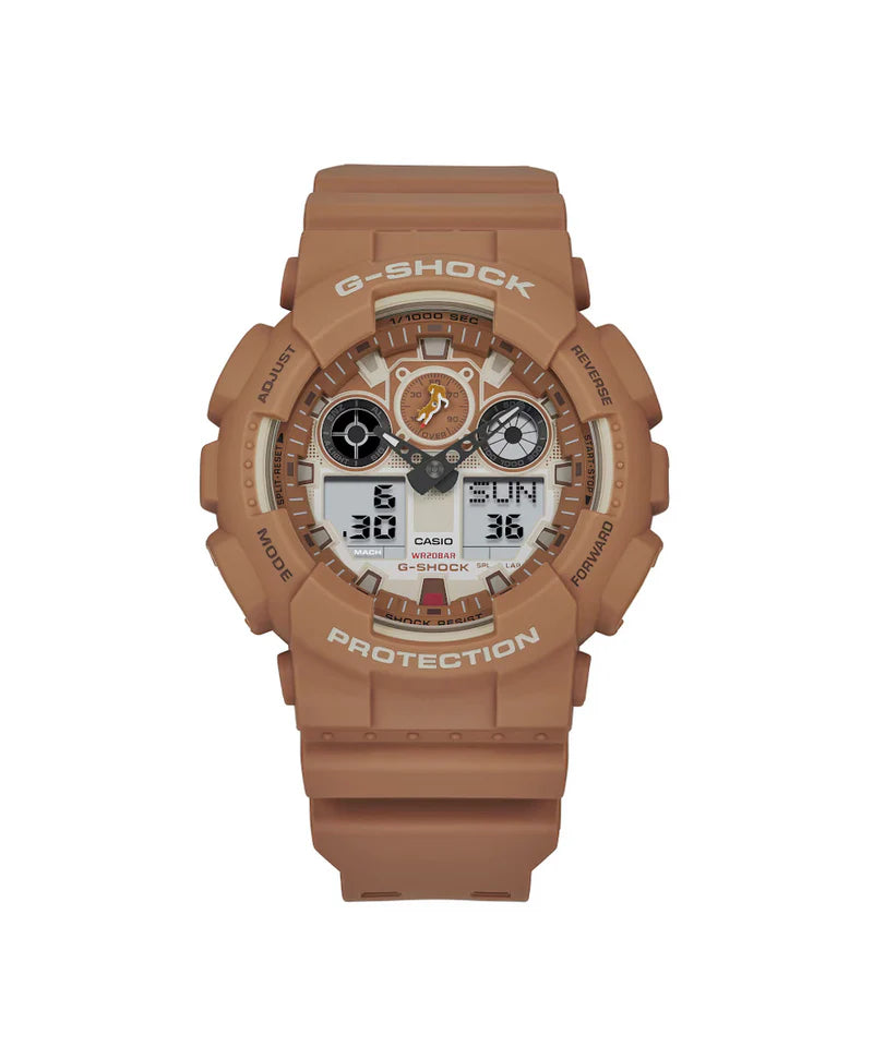 G-SHOCK ANALOGOS DIGITALES G GA-100SHB-5ADR