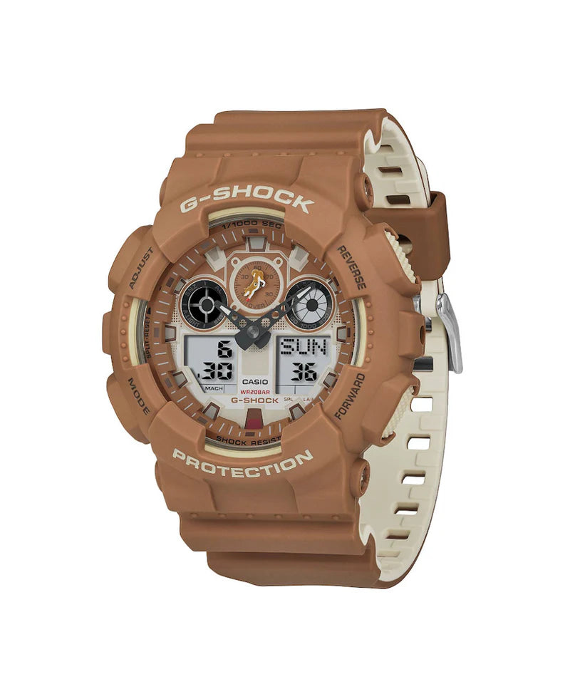 G-SHOCK ANALOGOS DIGITALES G GA-100SHB-5ADR