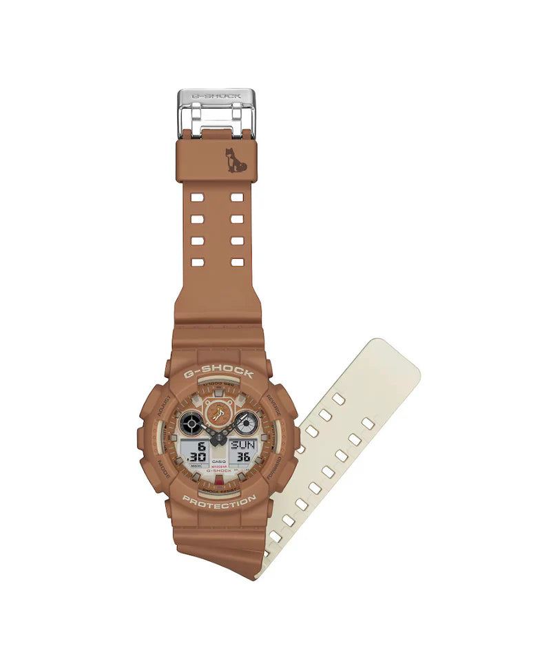 G-SHOCK ANALOGOS DIGITALES G GA-100SHB-5ADR