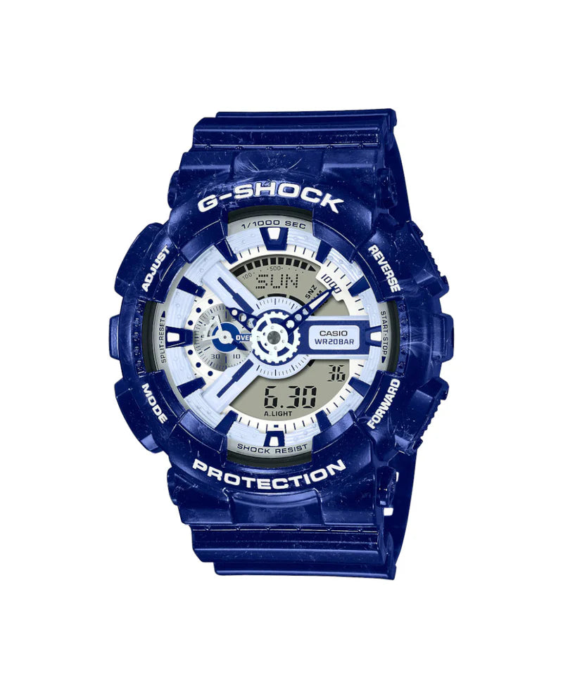 G-SHOCK ANALOGOS DIGITALES G GA-110BWP-2ADR