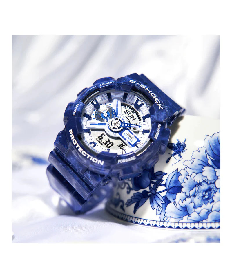 G-SHOCK ANALOGOS DIGITALES G GA-110BWP-2ADR