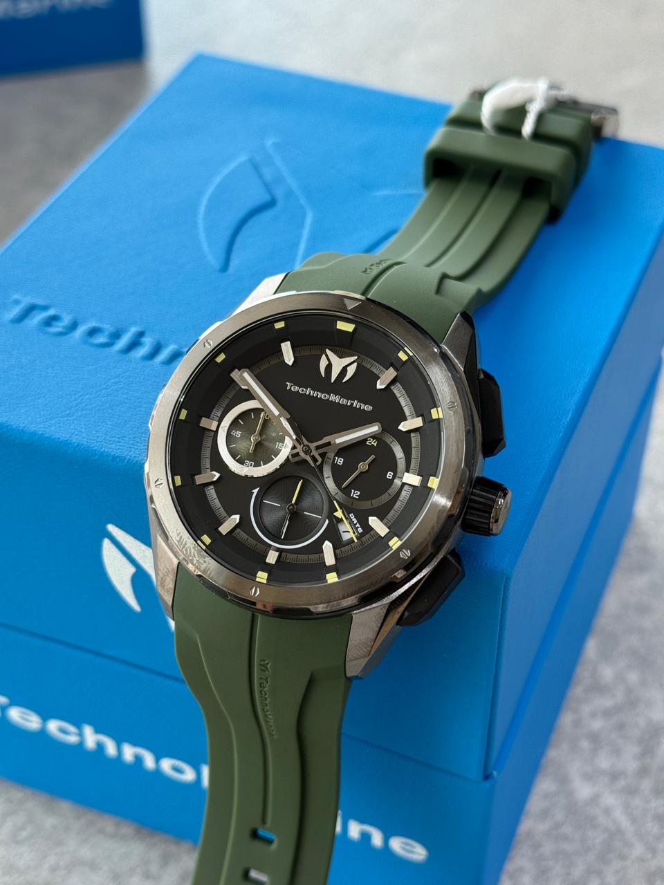 RELOJ TECHNOMARINE DEPORTIVO PARA HOMBRE OCEAN NOMAD-VERDE OLIVA-TM-318100