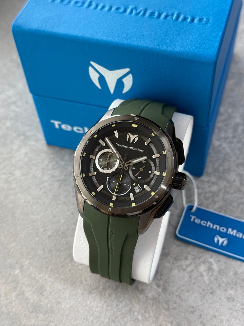 RELOJ TECHNOMARINE DEPORTIVO PARA HOMBRE OCEAN NOMAD-VERDE OLIVA-TM-318100