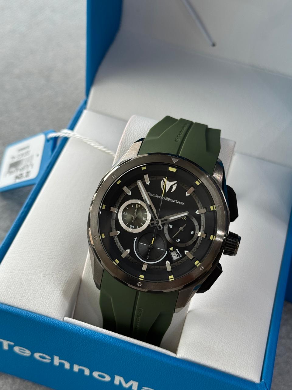 RELOJ TECHNOMARINE DEPORTIVO PARA HOMBRE OCEAN NOMAD-VERDE OLIVA-TM-318100