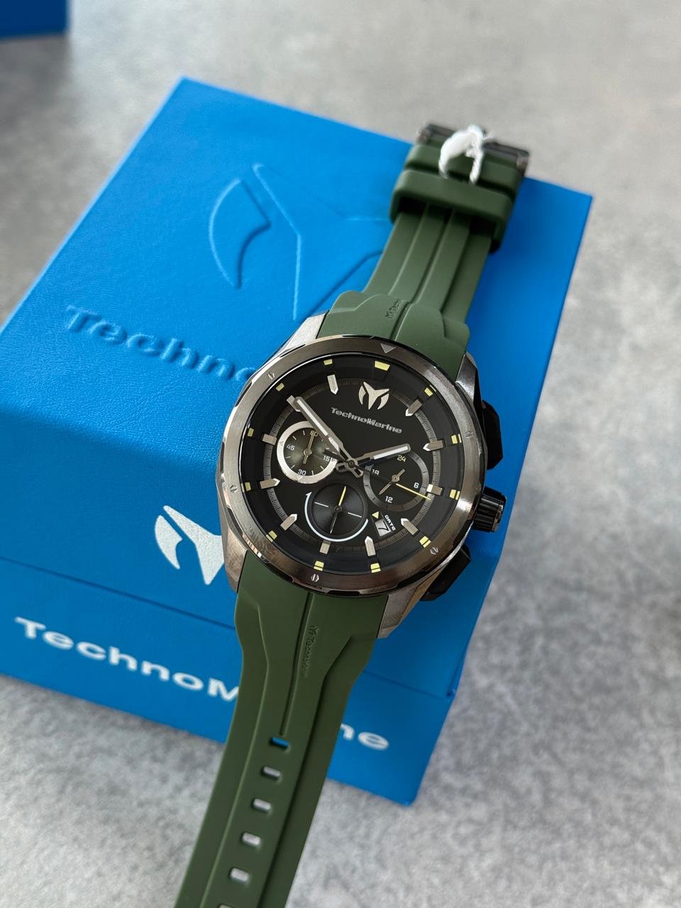 RELOJ TECHNOMARINE DEPORTIVO PARA HOMBRE OCEAN NOMAD-VERDE OLIVA-TM-318100
