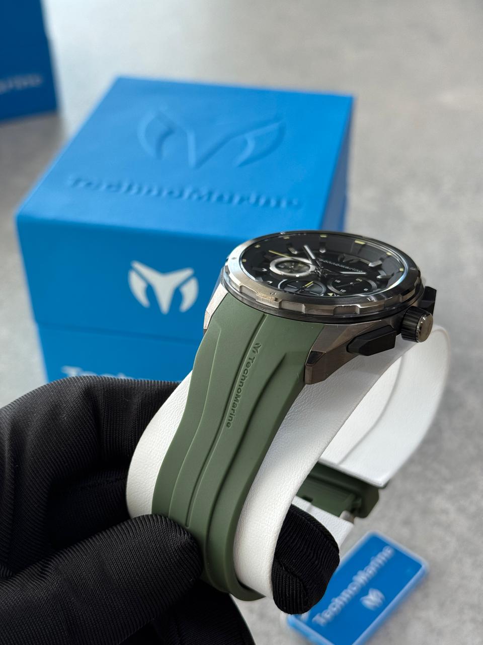 RELOJ TECHNOMARINE DEPORTIVO PARA HOMBRE OCEAN NOMAD-VERDE OLIVA-TM-318100