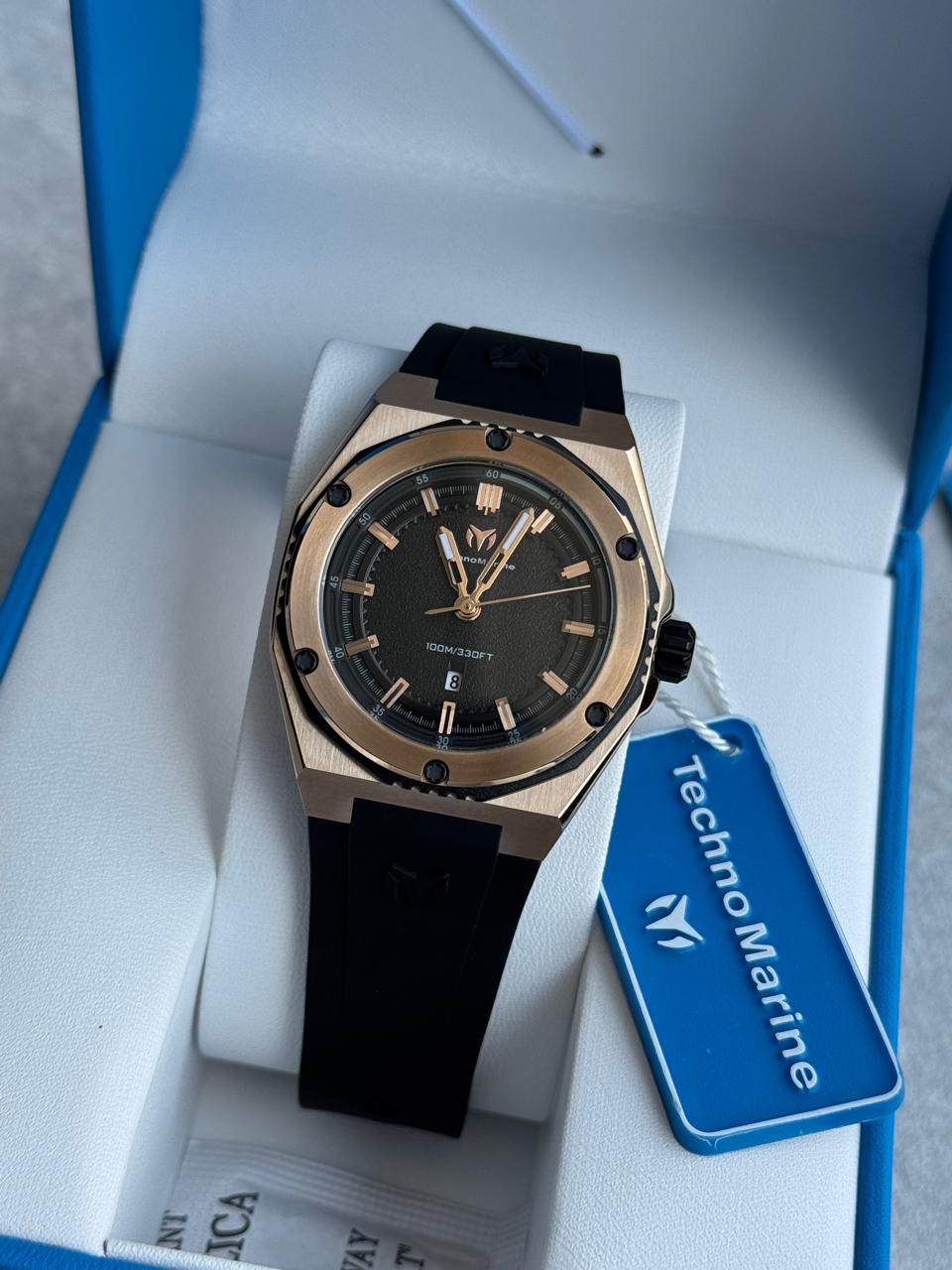 RELOJ TECHNOMARINE DEPORTIVO PARA DAMA CORAL-ORO-TM-416047