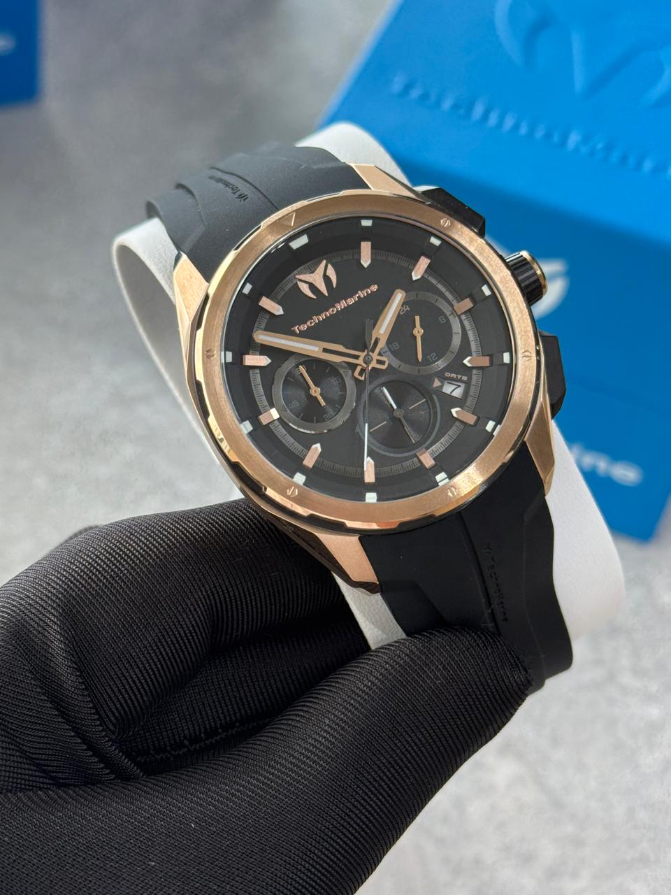RELOJ TECHNOMARINE DEPORTIVO PARA HOMBRE OCEAN NOMAD -ROSE GOLD- TM-318106