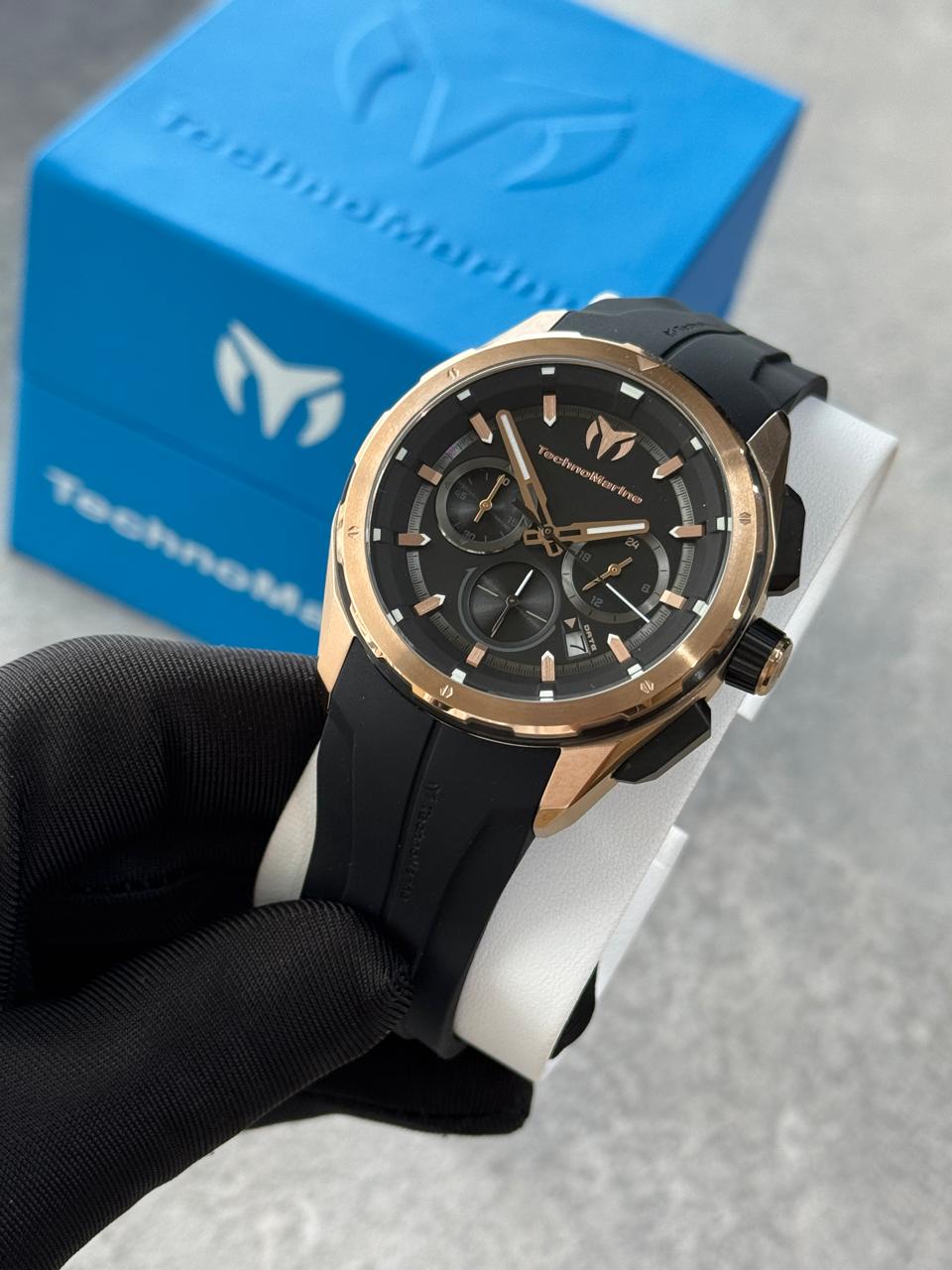 RELOJ TECHNOMARINE DEPORTIVO PARA HOMBRE OCEAN NOMAD -ROSE GOLD- TM-318106