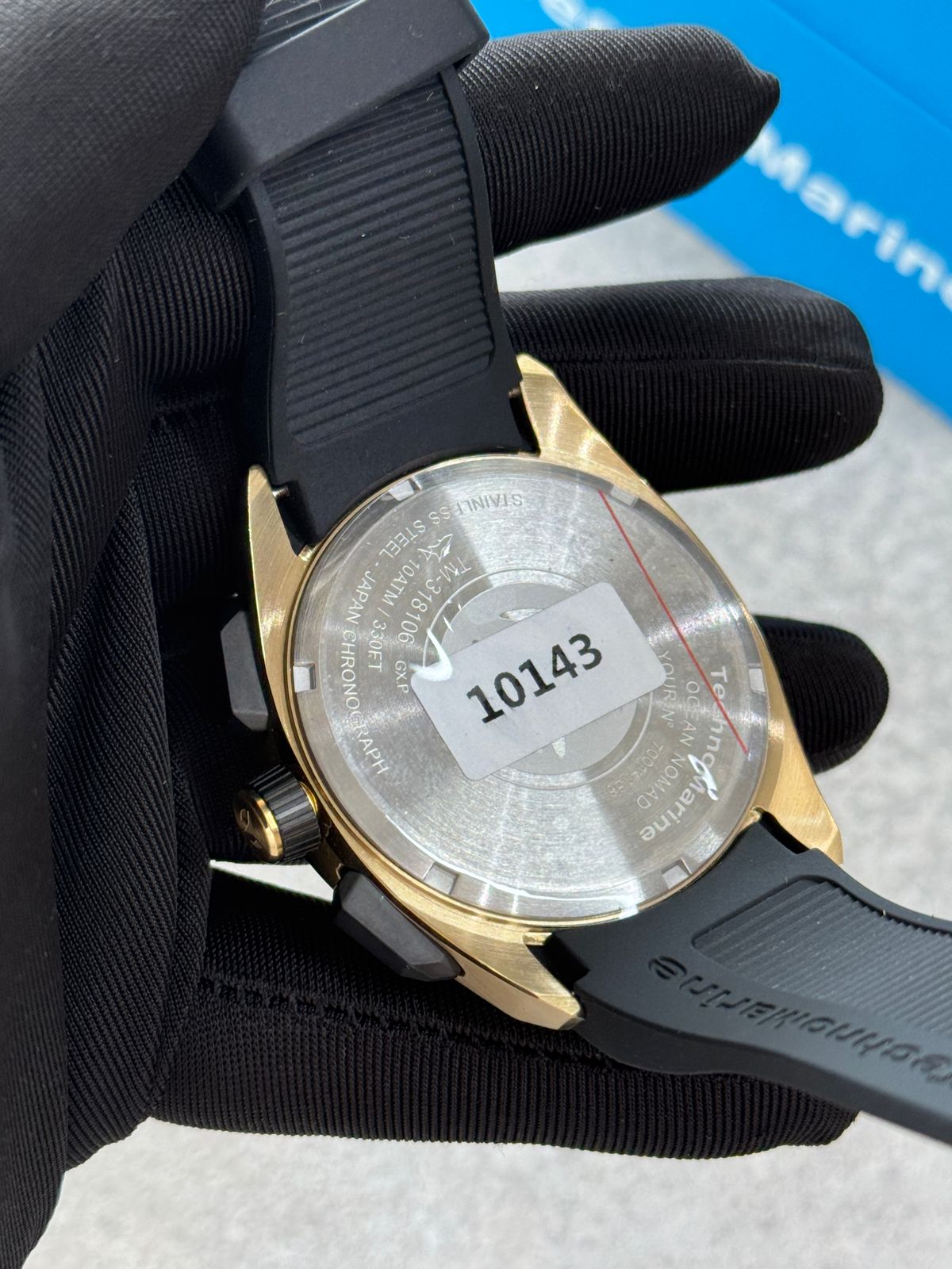 RELOJ TECHNOMARINE DEPORTIVO PARA HOMBRE OCEAN - GOLD -  TM-318102