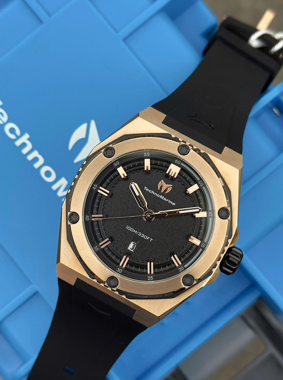 RELOJ TECHNOMARINE DEPORTIVO PARA HOMBRE CORAL - BLACK - TM-416071