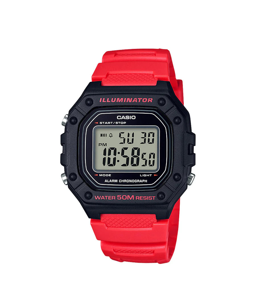 CASIO ANALOGOS DIGITALES TM W-218H-4BVDF
