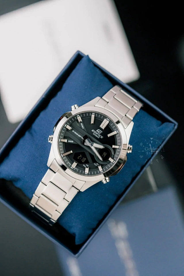 RELOJ EDIFICE ANALOGO/DIGITAL EFV-C120D-1ADF