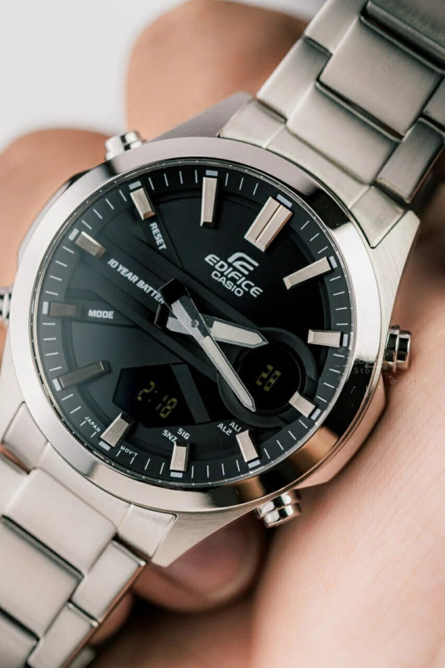 RELOJ EDIFICE ANALOGO/DIGITAL EFV-C120D-1ADF