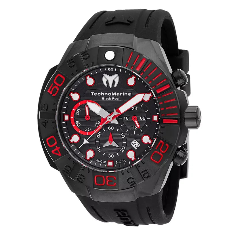 RELOJ TECHNOMARINE DEPORTIVO PARA HOMBRE BLACK REEF -TM-523010