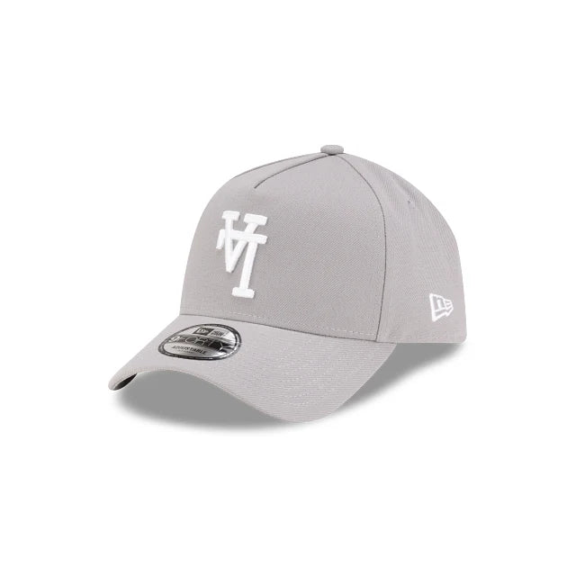 GORRA LOS ANGELES DODGERS MLB UPSIDE DOWN 9FORTY A-FRAME SNAPBACK GRIS