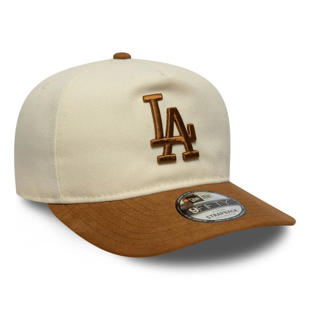 GORRA LOS ANGELES DODGERS SUEDE VISOR 9FIFTY A-FRAME