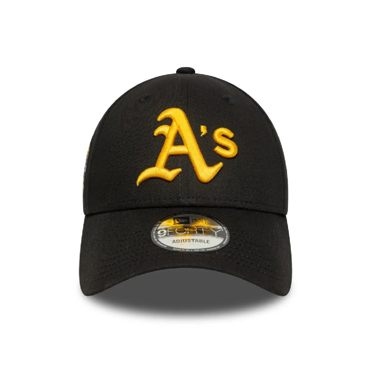 GORRA OAKLAND ATHLETICS MLB SIDE PATCH 9FORTY NEGRO
